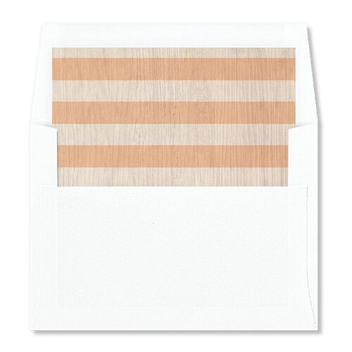 Vintage Nautical Standard Envelope Liner Salmon Standard