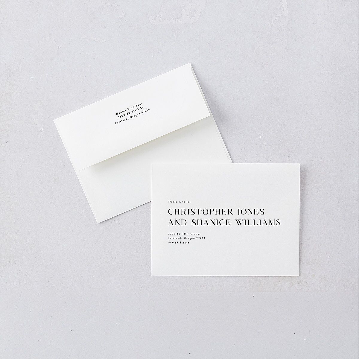 Simple Editorial Photo Thank You Cards Pure White