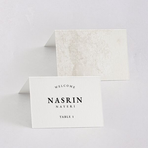 Rich Greenery Place Cards Hunter Green Signature