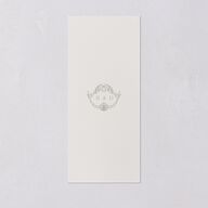 Ornate Regency Menus Gold Bisque Signature