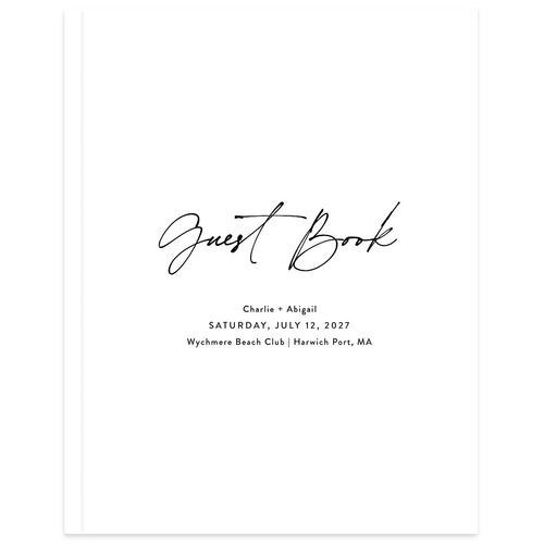 Modern Gallery Guest Books Pure White