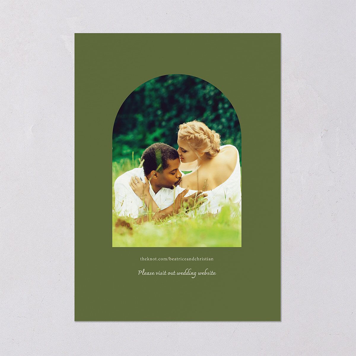Medieval Renaissance Wedding Invitations Moss Signature Blank No Standard