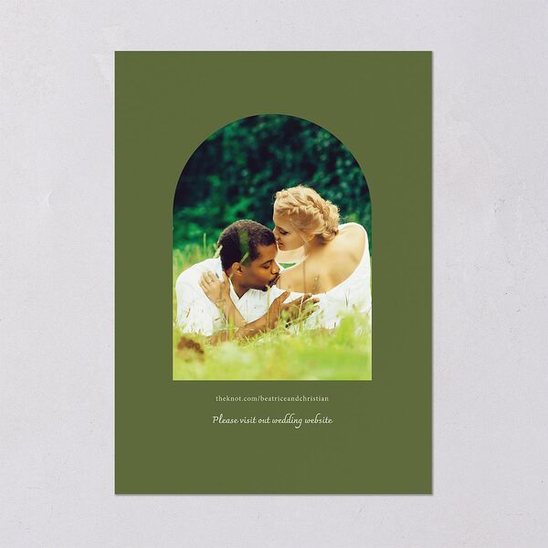 Medieval Renaissance Wedding Invitations Moss Signature Blank No Standard