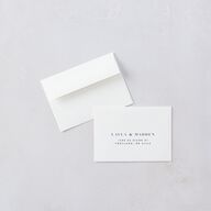 Rustic Greenery Wedding Response Cards Cornflower Signature Standard