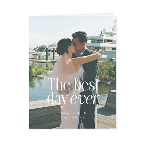 Stay For The Party Thank You Cards Midnight