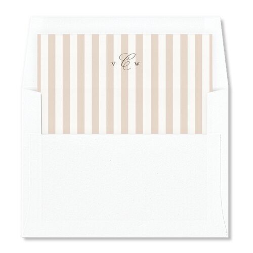 Elegant Eclectic Envelope Liners Walnut Standard