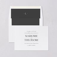 Joyful Union Foil Save The Date Cards Gold Pure White Signature smooth Blank No Standard