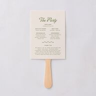 Cabana Stripes Fan Programs Olive Signature Standard