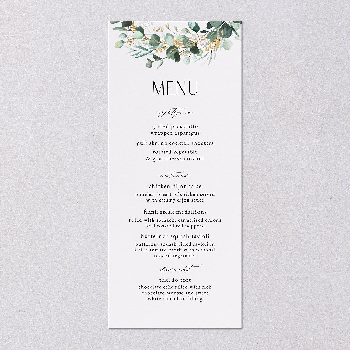 Timeless Hoop Menus — view 6