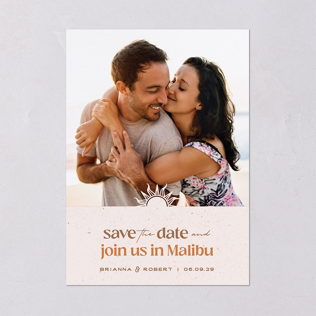 Beach Party Save The Date Cards — view 2