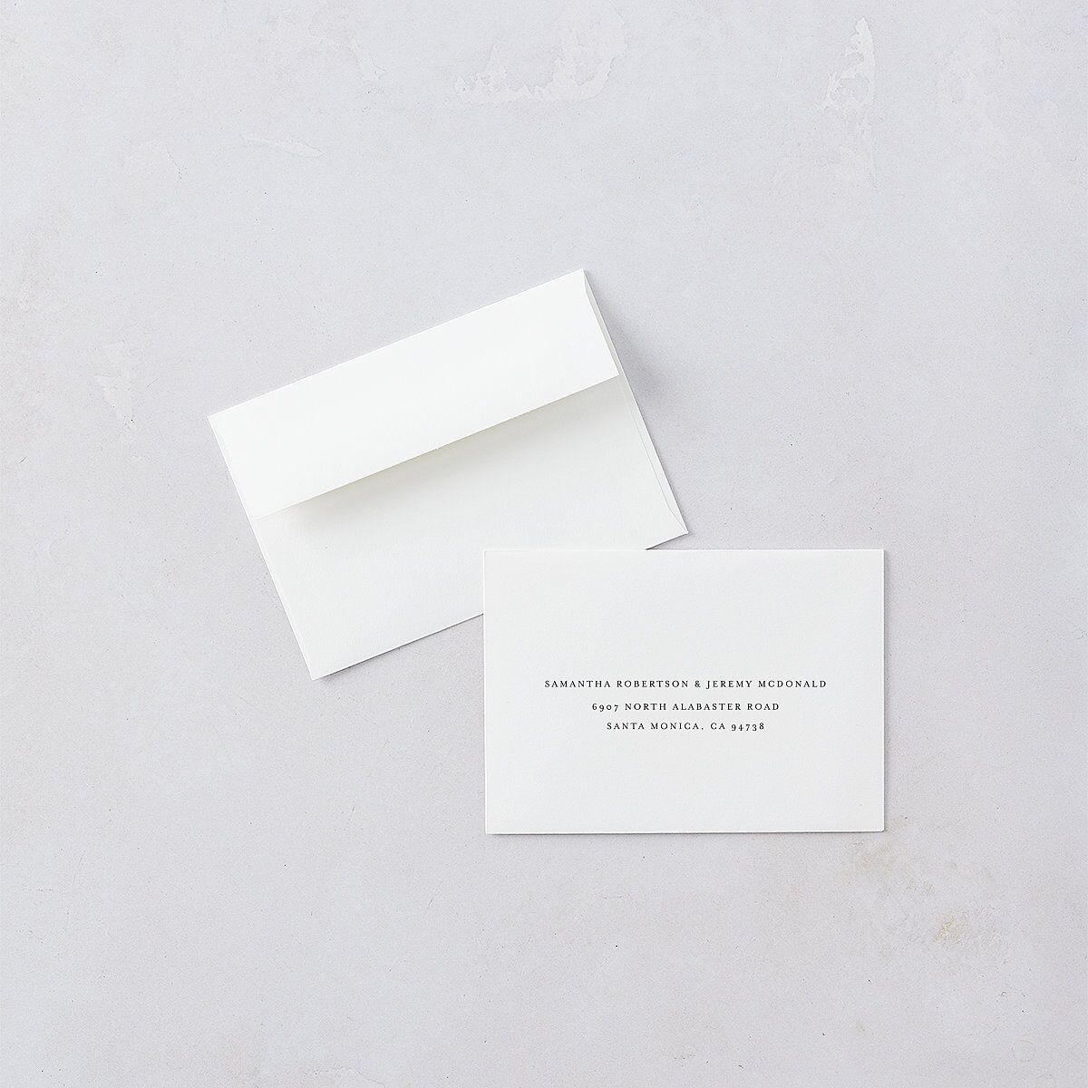 Leafy Frame Wedding Wedding Response Cards Plum Signature Standard