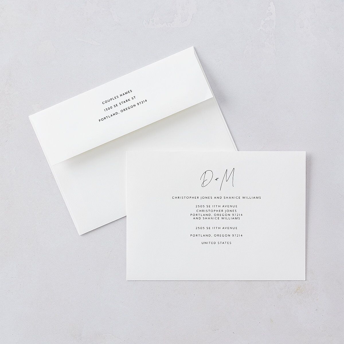 Signatures Save The Date Cards — view 6