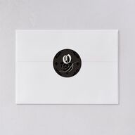 Til Death Gothic Photo Wedding Stickers Sand Circle