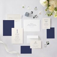 Elegant Lighthouse Wedding Invitations Maritime Signature Blank No Standard