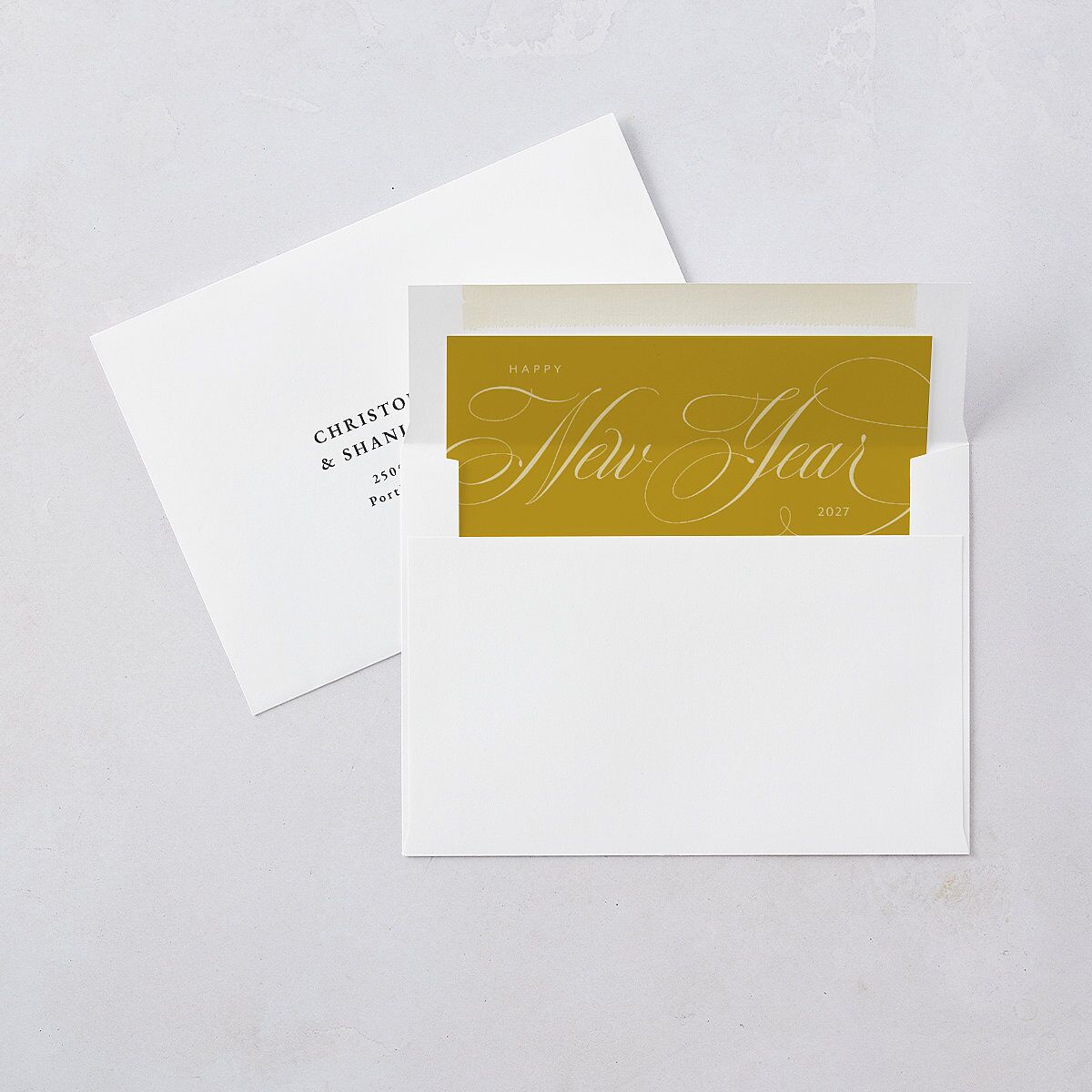 Elegant Cheer Envelope Liners — view 1