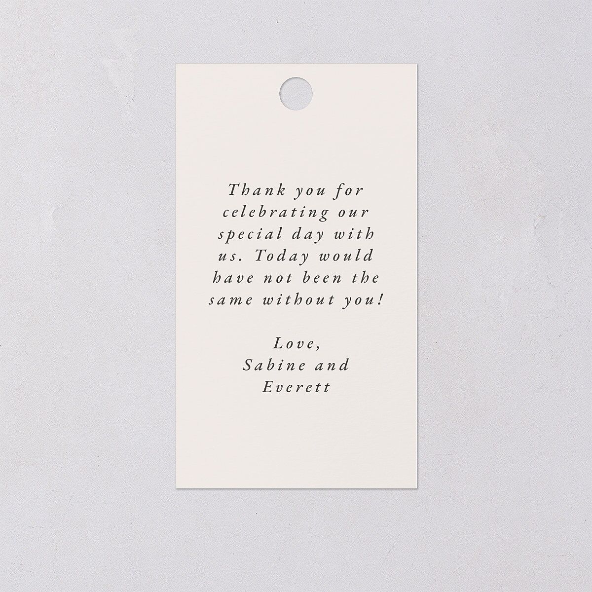 Gilded Fern Frame Botanical Favor Gift Tags Gold Linen Signature