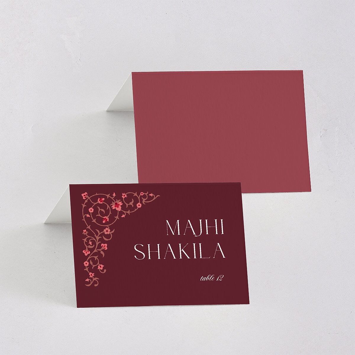 Ornate Threshold Place Cards — view 3