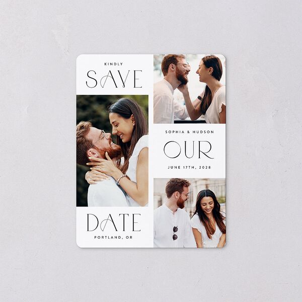 Beloved Union Save The Date Magnets Ocean Magnet Paper