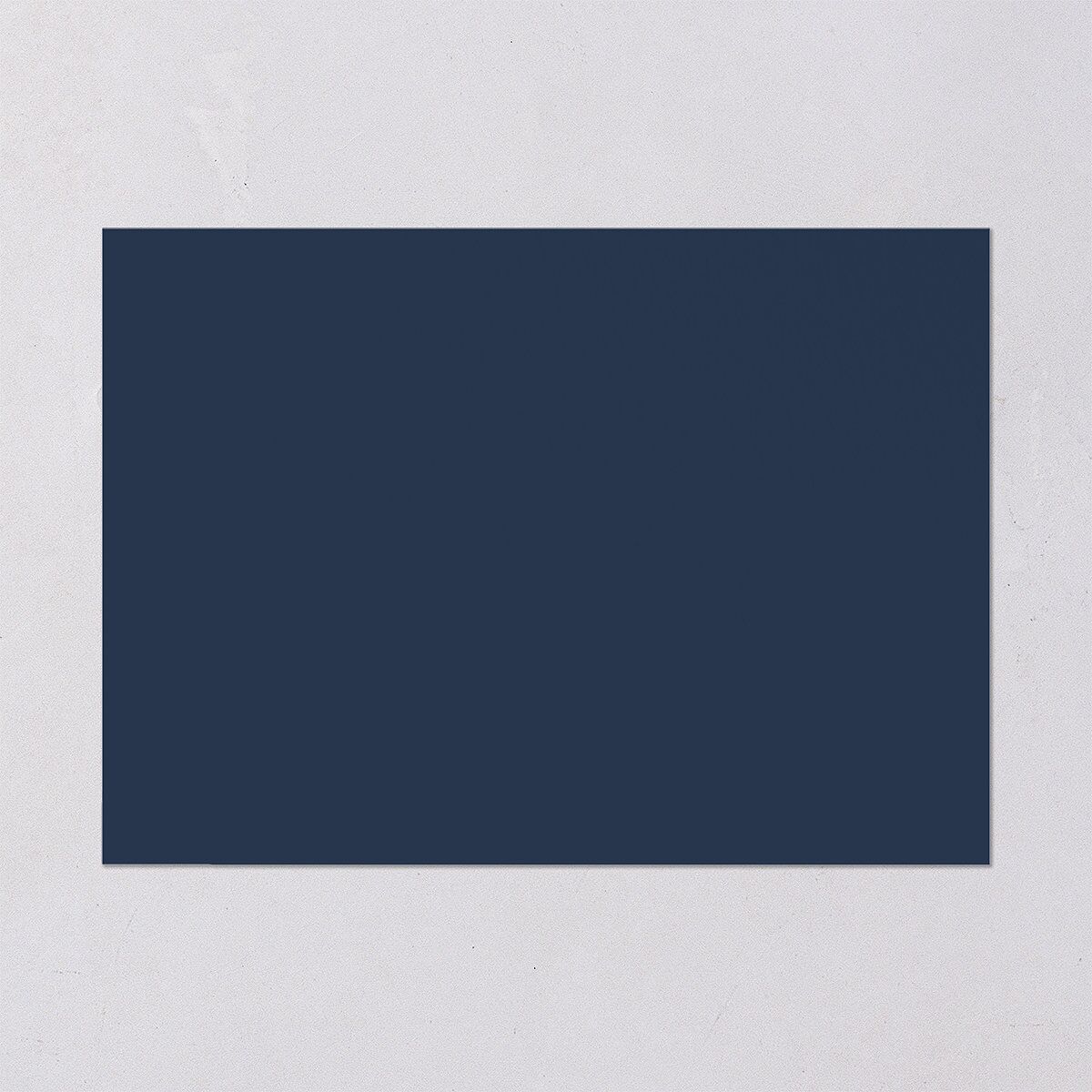 Hawaiian Tropical Monstera Frame Bridal Shower Invitations Moody Blue Signature Blank Standard