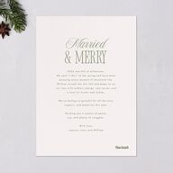 Hollywood Holiday Foil Holiday Cards Gold Greenery Signature Blank Standard Portrait