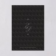 Dark Gothic Roses Wedding Invitations Regency Signature Blank No Standard