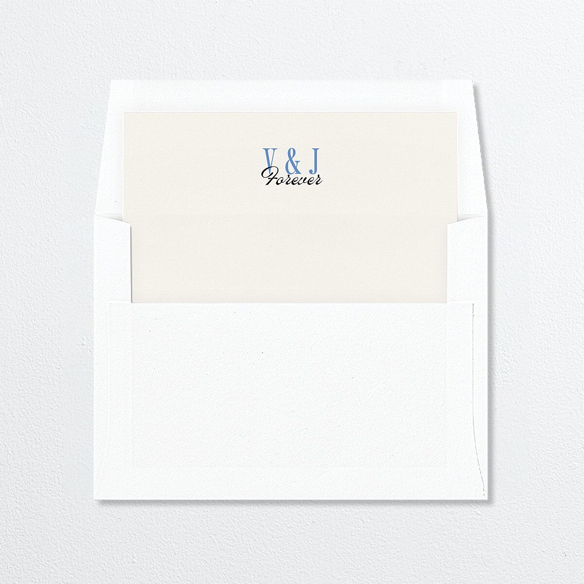 Wavy Frame Photo Envelope Liners Sea Blue Standard