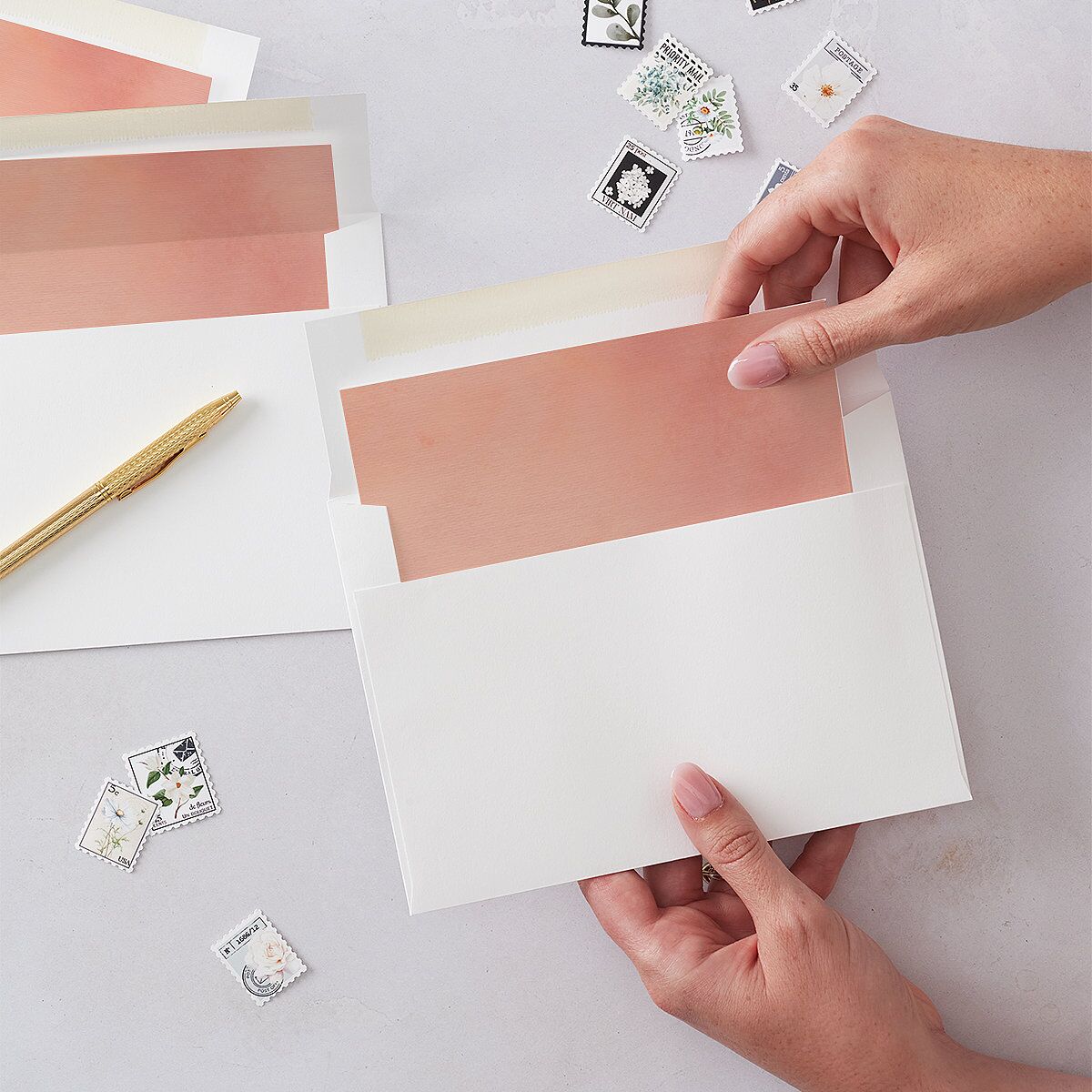 Modern Collage Envelope Liners — view 2