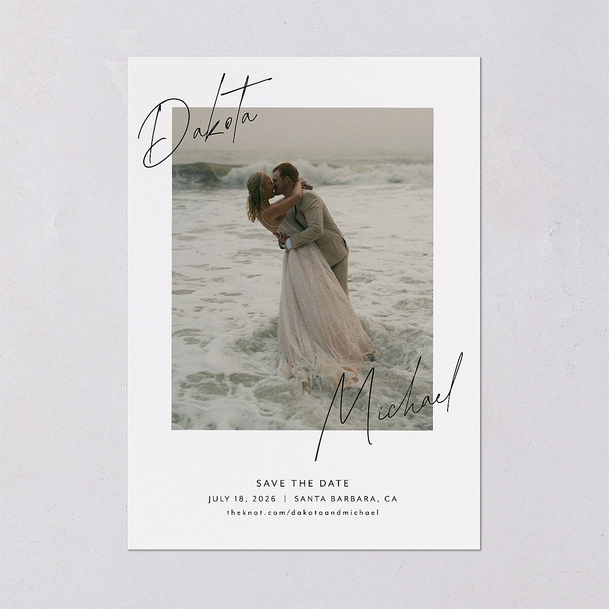 Signatures Save The Date Cards — view 2