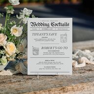 Newspaper Standard Bar Tabletop Sign Small Pure White Standard Indoor Foam Core S Tabletop Bar
