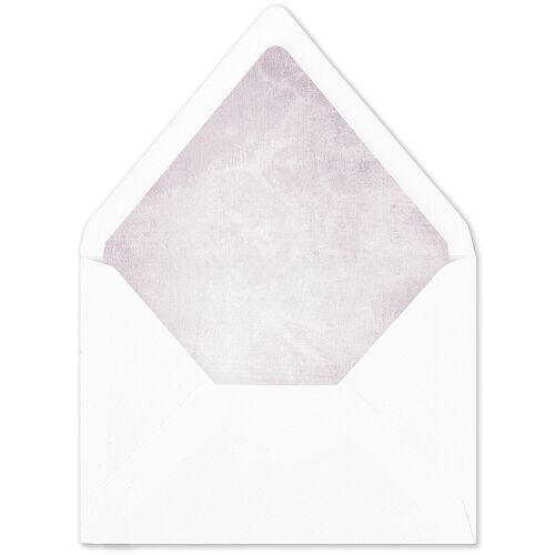 Muted Floral Euro Envelope Liners Mauve Luxe