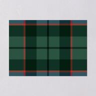 Tartan Crest Rehearsal Dinner Invitations Moody Blue Signature Blank