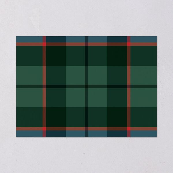 Tartan Crest Rehearsal Dinner Invitations Moody Blue Signature Blank
