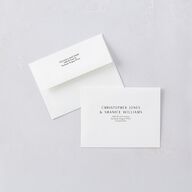 Editorial Monogram Save The Date Magnets Pure White Magnet Paper
