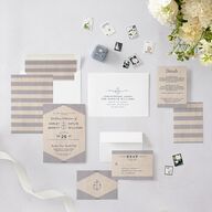Vintage Nautical Wedding Invitations French Blue Signature Blank No Standard