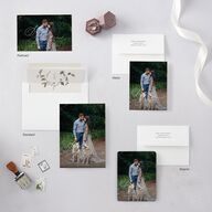 Curved Garland Save The Date Magnets Champagne Magnet Paper