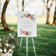 Eucalyptus Bouquet Standard Welcome Sign Medium Terracotta Standard Indoor Foam Core M Welcome