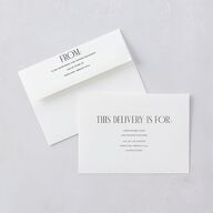 Ornate Garden Bridal Shower Invitations Garnet Signature Blank Standard