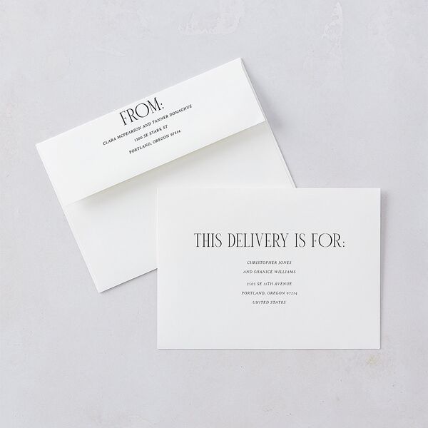 Ornate Garden Bridal Shower Invitations Garnet Signature Blank Standard