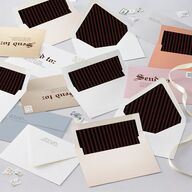 Editorial Gothic Till Death Euro Envelope Liners Charcoal Luxe