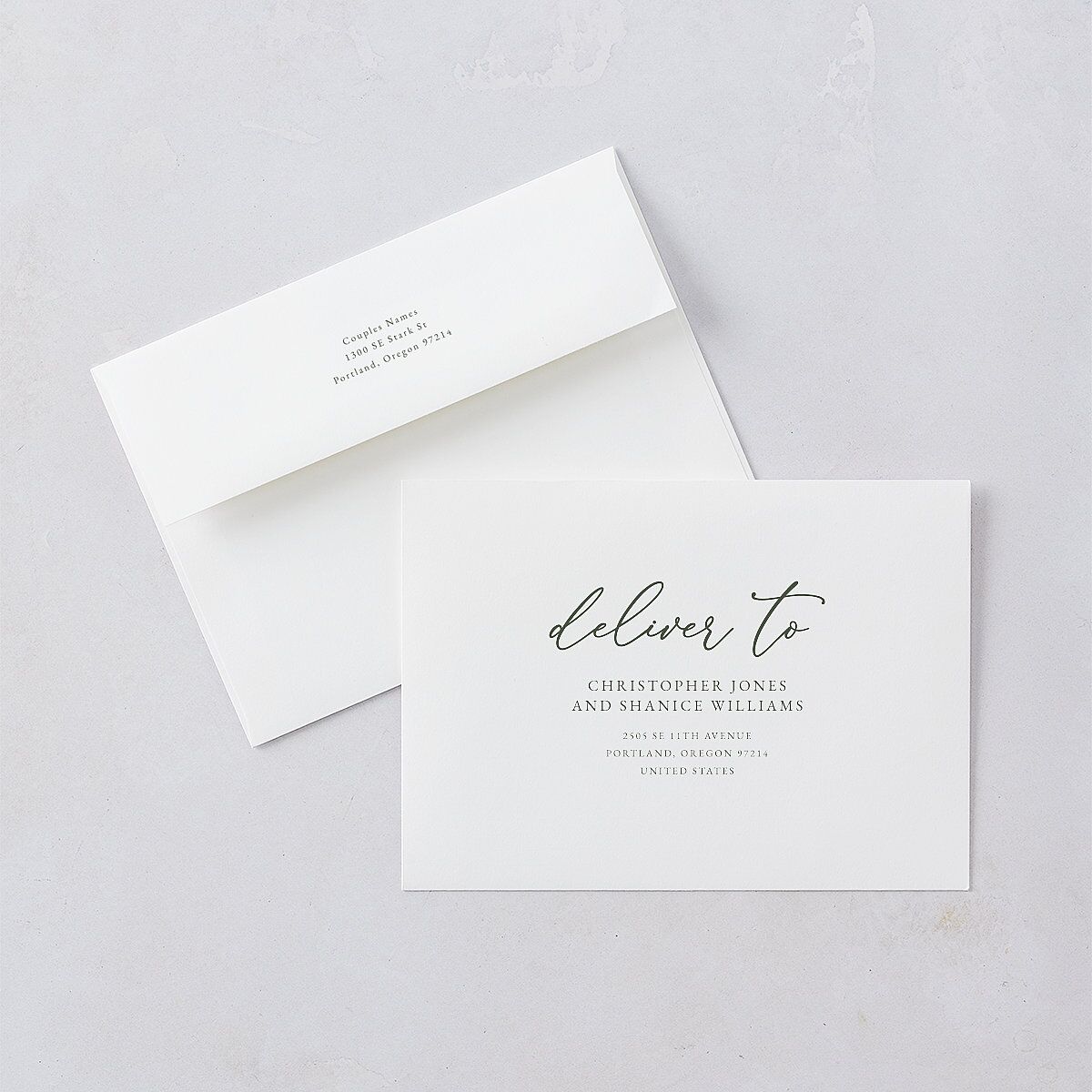 Romantic Photo Wedding Invitations — view 6