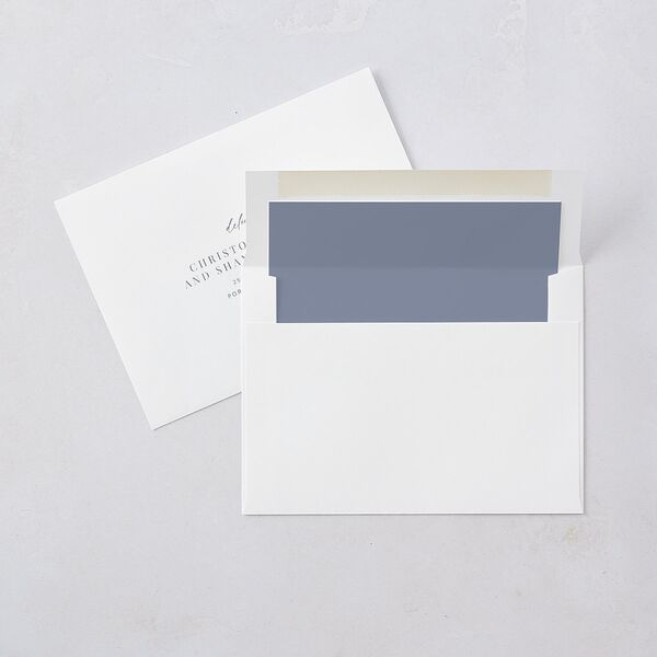Wildflower Landscape Save the Date Cards Stream Signature smooth Blank No Standard