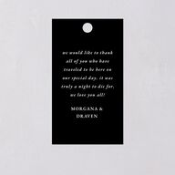 Til Death Do We Disco Favor Gift Tags Licorice Signature