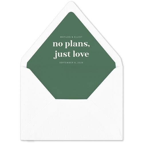 Photo Elopement Euro Envelope Liners Moss Luxe