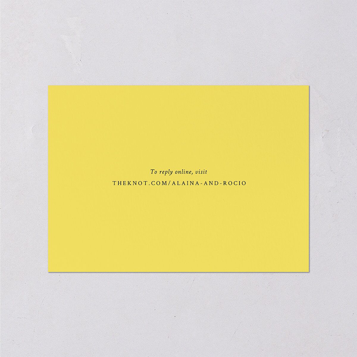 Rustic Sunflower Wedding Response Cards Solar Power Signature