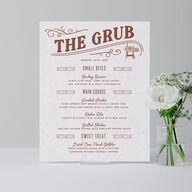 Western I Do BBQ Standard Menu Tabletop Sign Small Saddle Standard Indoor Foam Core S Tabletop Menu