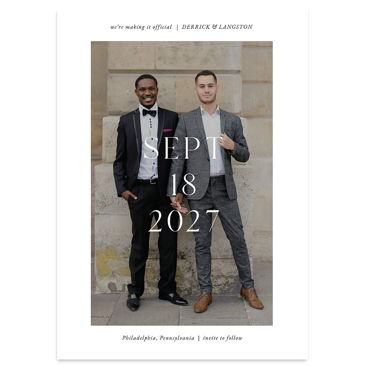 Manhattan Save the Date Cards