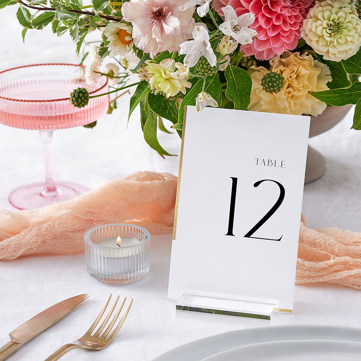Bar Accent Table Numbers — view 3