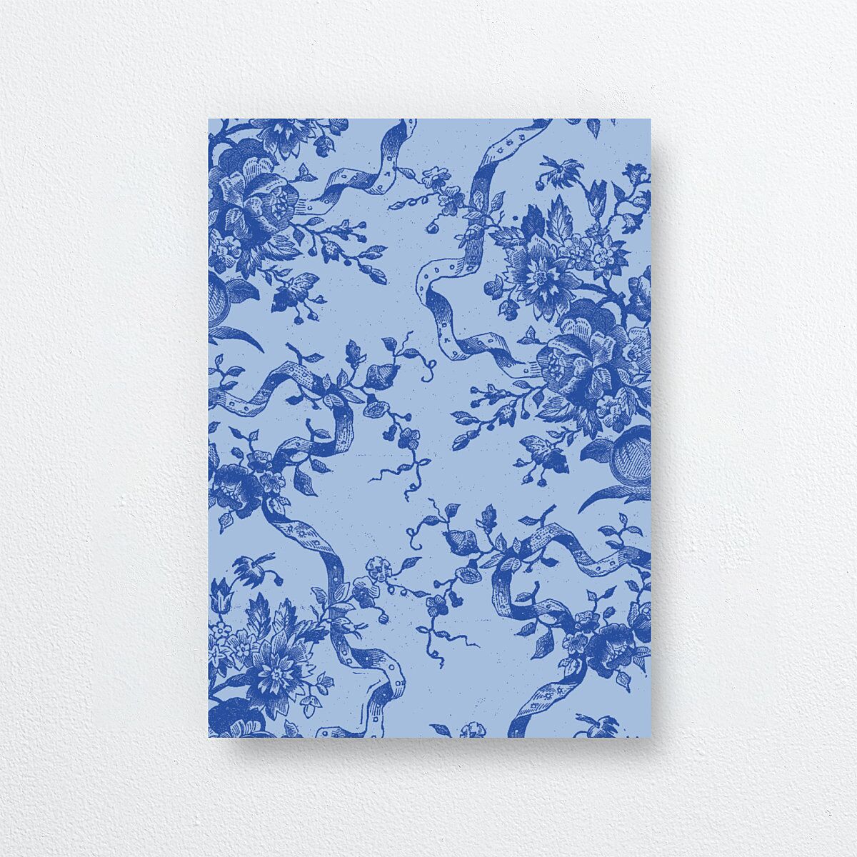 Vintage Toile Wedding Response Cards — view 2