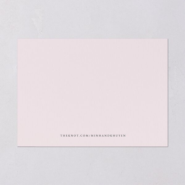 Romantic Wisteria Save The Date Cards Purple Petal Signature smooth Blank No Standard