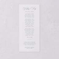 Elegant Photograph Wedding Programs Dusty Blue Signature
